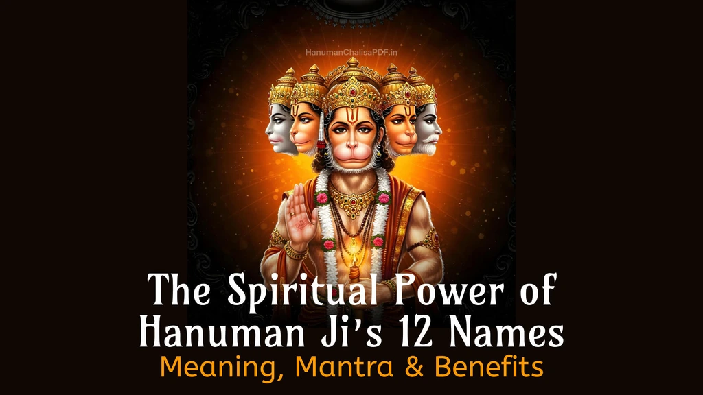 Chant These 12 Names of Hanuman and Watch Miracles Happen Instantly