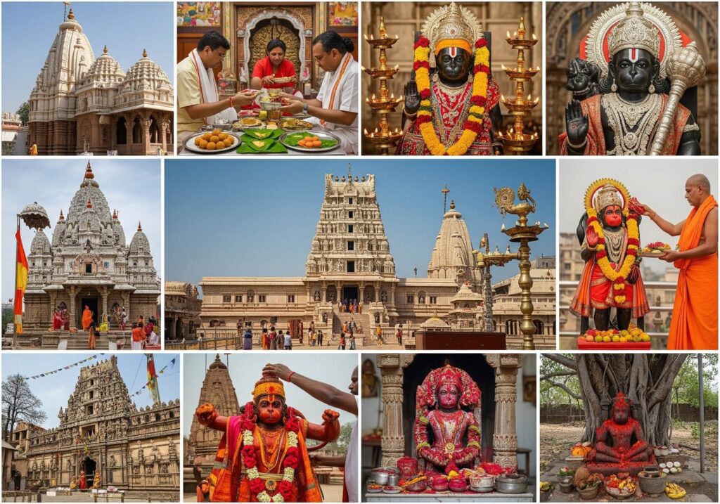 Regional Styles of Hanuman Temples and Worship Practices