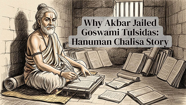 Why Akbar Jailed Goswami Tulsidas: The Hanuman Chalisa Story